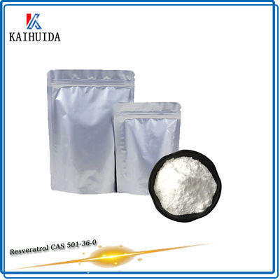 Естественные химикаты Resveratrol выдержки Cuspidatum Polygonum пудрят CAS 501-36-0